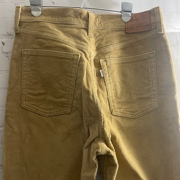 Vintage White Tag Levis Premium Corduroy Ribcage Boot Jeans - Picture 8 of 16